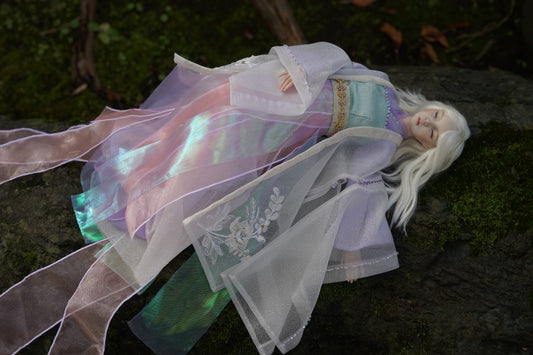 【 DISPLAY ONLY】Handcrafted Bisque Doll porcelain doll | Kaoru