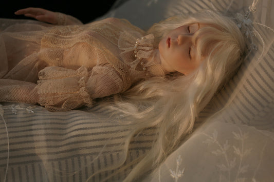 【 DISPLAY ONLY】Handcrafted Bisque Doll porcelain doll | Pearl