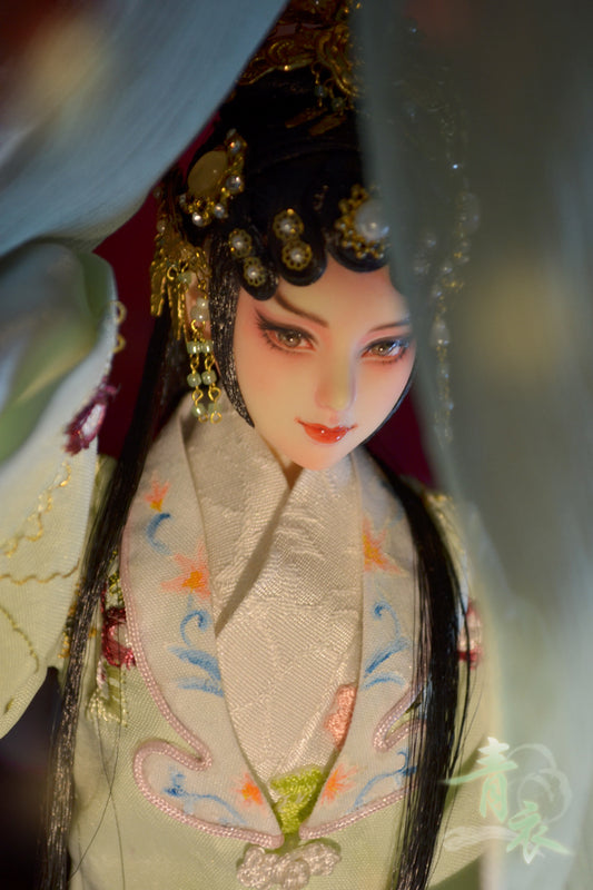 【 DISPLAY ONLY】Hand-Painted Obitsu Doll Faceup | Farewell My Concubine