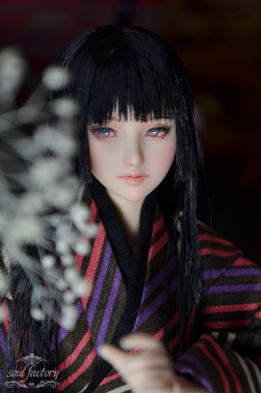 【 DISPLAY ONLY】Hand-Painted Obitsu Doll Faceup | Mysterious Aura