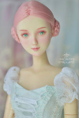 【 DISPLAY ONLY】Hand-Painted Obitsu Doll Faceup | Fairy in the Blossoms