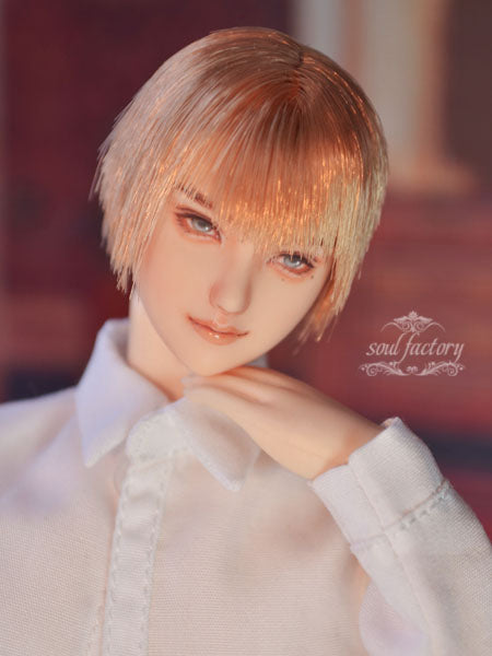 【 DISPLAY ONLY】Hand-Painted Obitsu Doll Faceup | Detailed Makeup