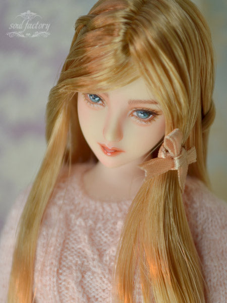 【 DISPLAY ONLY】Hand-Painted Obitsu Doll Faceup | Modern Romantic Doll