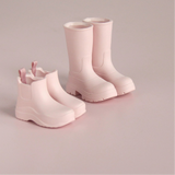 1/6 scale candy-color rain boots for fashion dolls