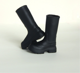 1/6 scale candy-color rain boots for fashion dolls