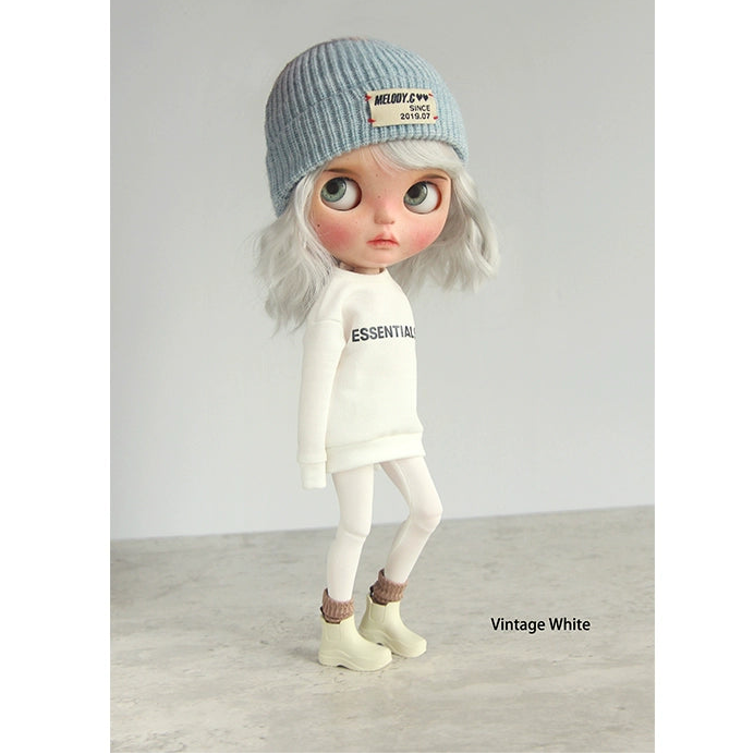 1/6 scale candy-color rain boots for fashion dolls