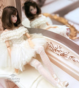 Classic ballet tutu dress set with ballet shoes for 1/6 scale dolls