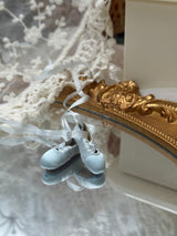 ミニチュアバレエシューズ ドール靴 ディテール