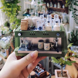 1/6ドール用 業務用ヴィンテージコーヒーマシン 緑