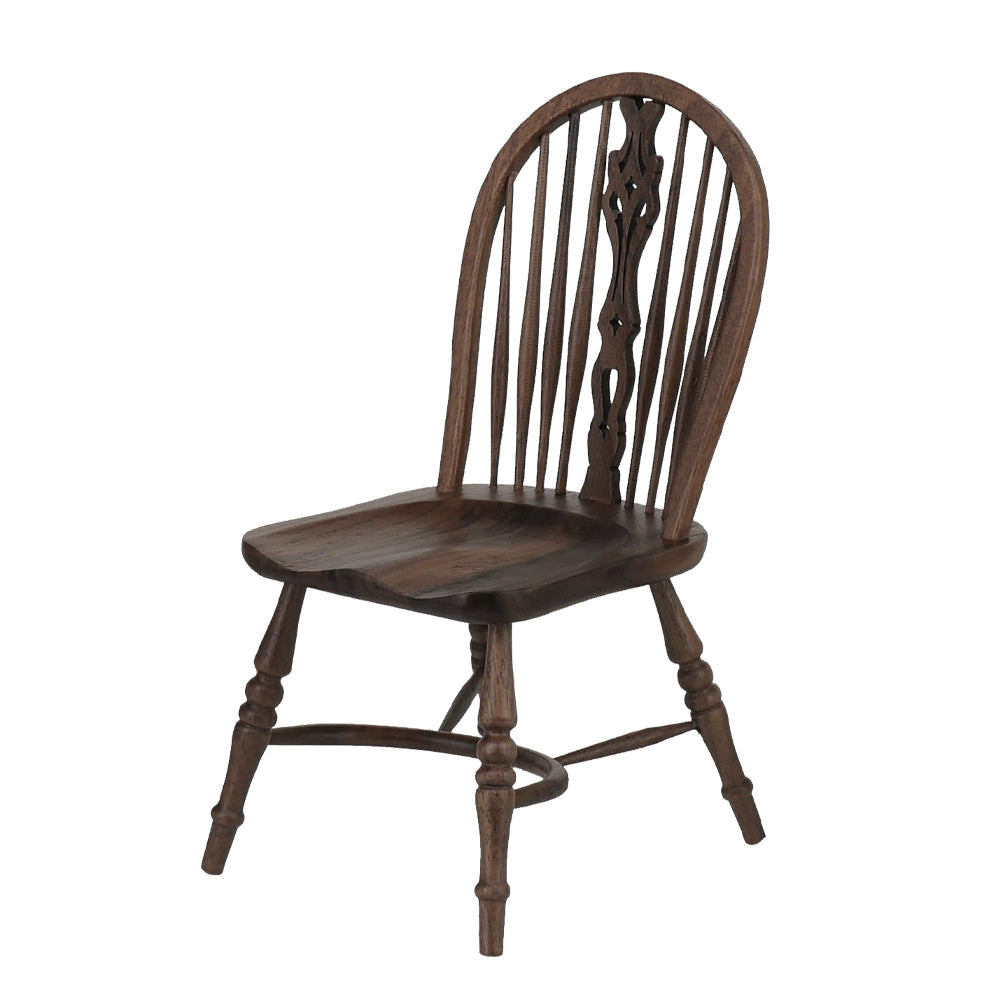 1/6ドール用 木製ヴィンテージウィンザーチェア