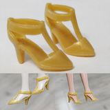 1/6 scale plastic doll shoes — casual boots, sandals and pumps, catalog view 12