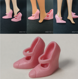 1/6 scale plastic doll shoes — colorful heels, flats and sandals, catalog view 5