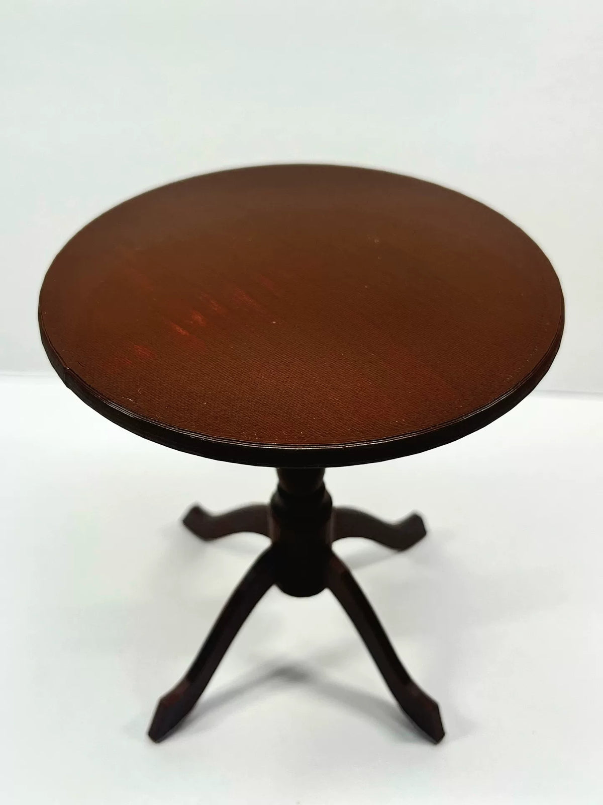 Vintage-style miniature cafe table and chair set for 1/6 scale dolls