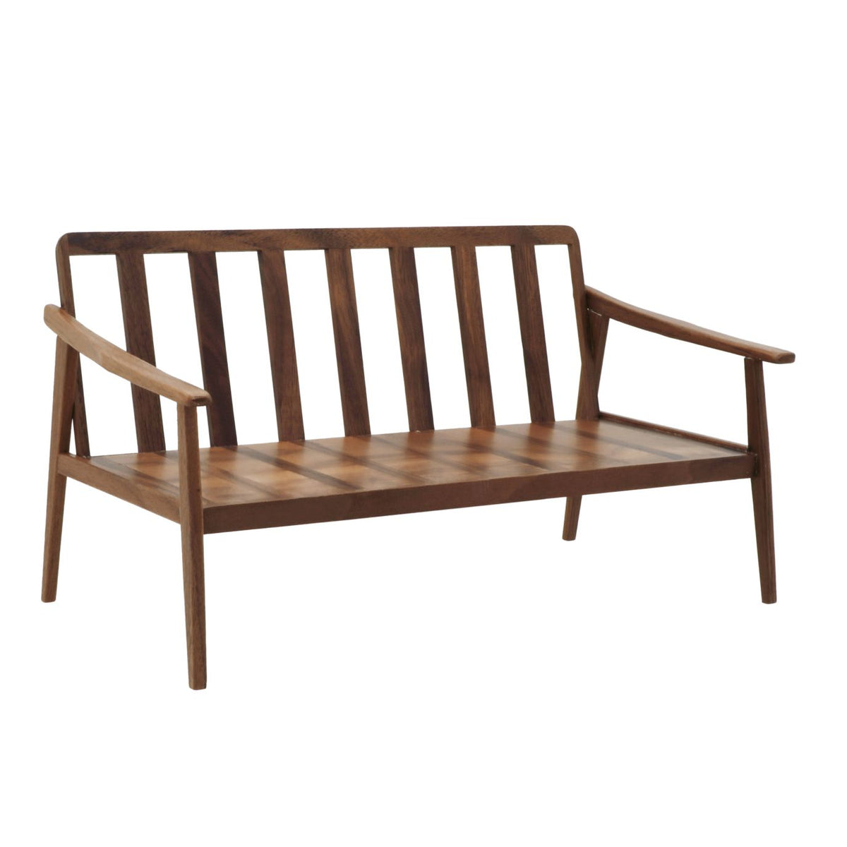 Two-seater miniature doll sofa for Blythe, Obitsu24 and BJD display