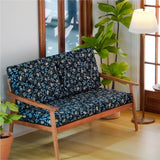 Vintage-style two-seater doll sofa for 1/6 scale miniature scenes
