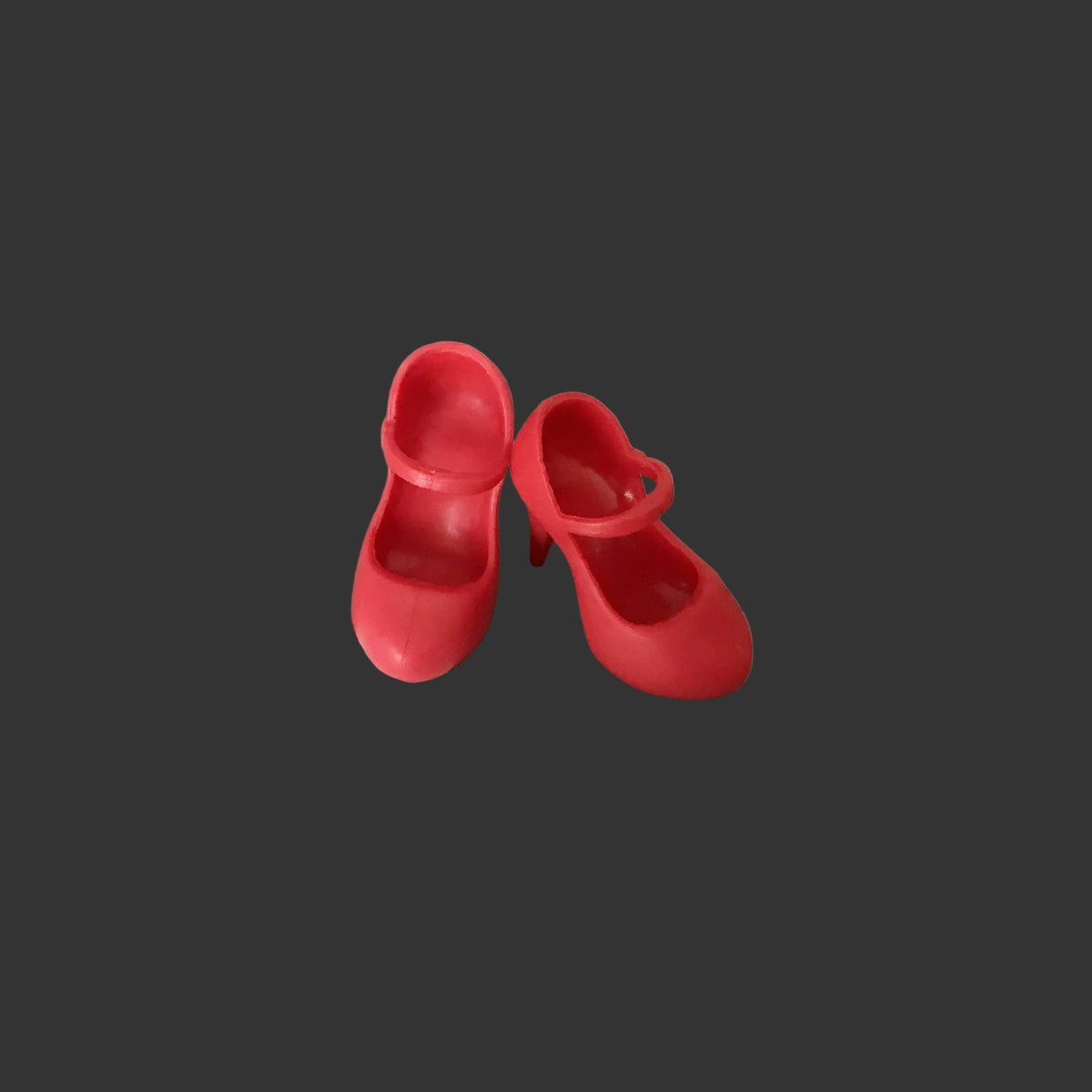 Soft PVC high-heel shoes for 1/6 scale fashion dolls