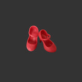 Soft PVC high-heel shoes for 1/6 scale fashion dolls