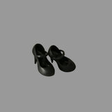 Soft PVC high-heel shoes for 1/6 scale fashion dolls
