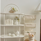 1/6 scale miniature metal shelf  doll house dollhouse ornament model