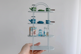 1/6 scale miniature metal shelf  doll house dollhouse ornament model