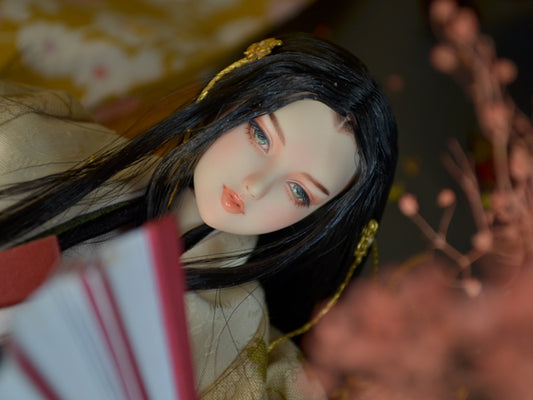 【 DISPLAY ONLY】Hand-Painted Figure Faceup | Aoi no Ue from The Tale of Genji