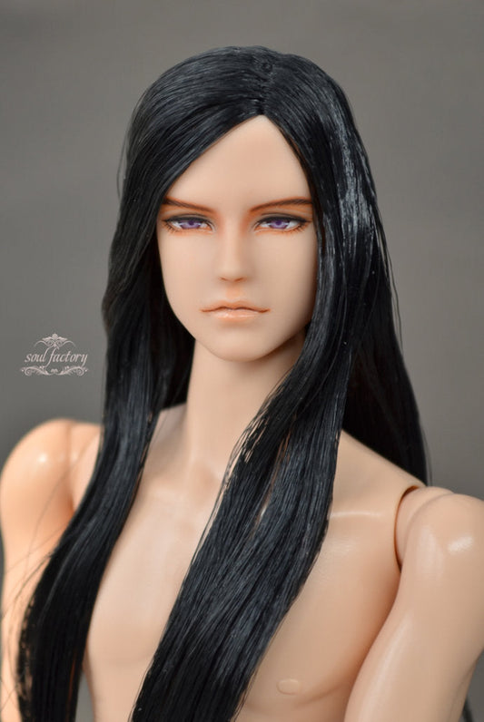 Hand-Painted Obitsu Doll Faceup | Detailed Makeup with Traditional Brush | Custom BJD Face Painting