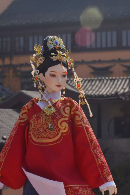 Hand-Painted Figure Faceup | Detailed Makeup with Traditional Brush | Custom BJD Face Painting