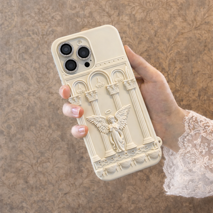 Artistic iPhone Case – Independent Designer Style | Multiple Models Available|Angelic Prayer