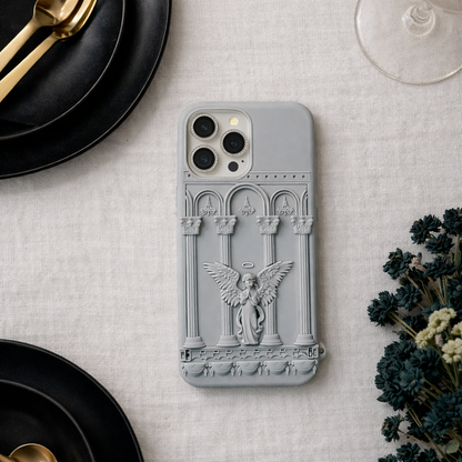 Artistic iPhone Case – Independent Designer Style | Multiple Models Available|Angelic Prayer