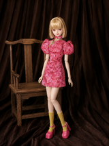 【受注製作・8月30日締切】 1/6ドール用チャイナドレス｜momoko・ジェニー・Obitsu27対応｜ 60種類生地オーダーメイド