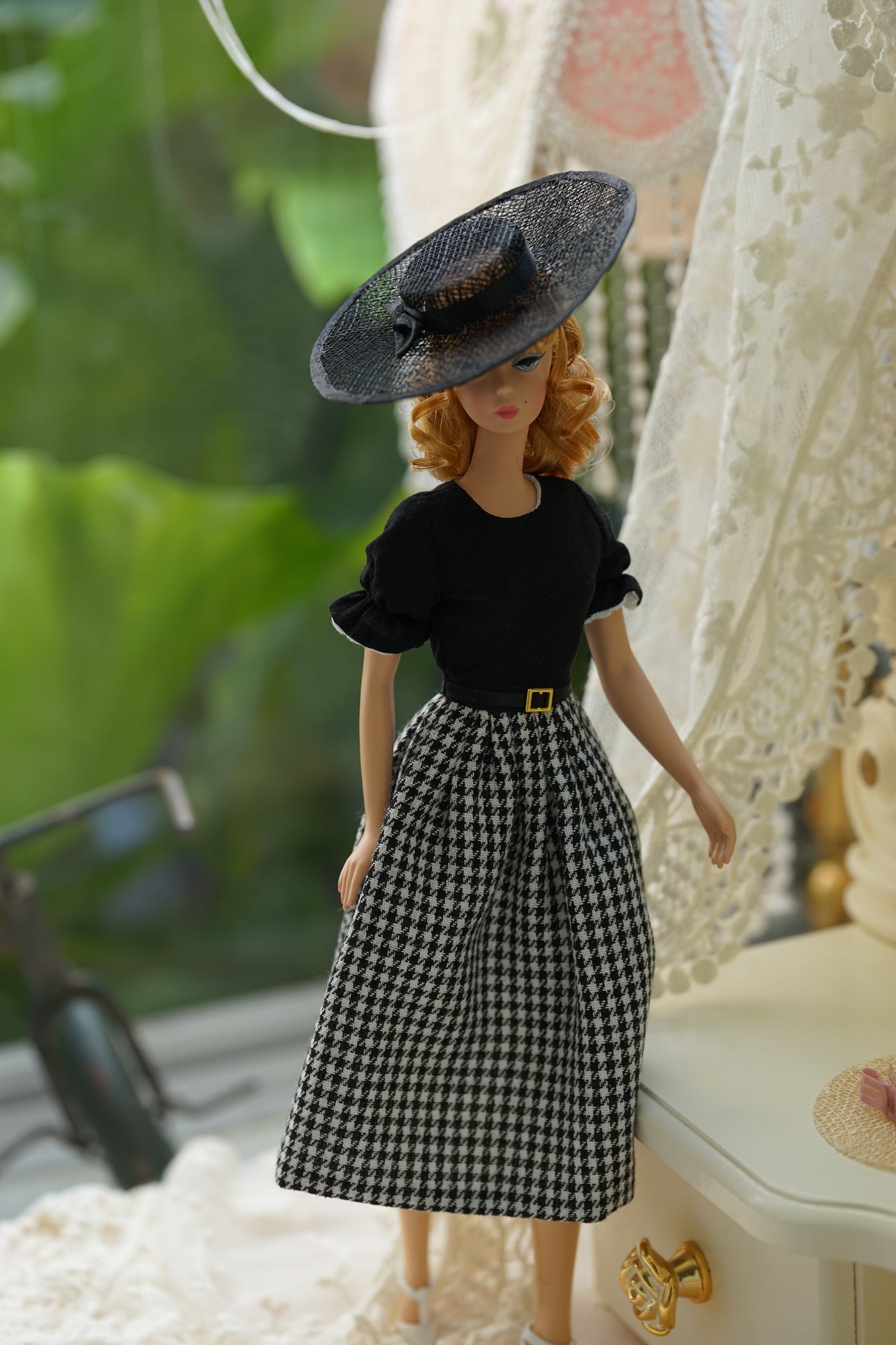 Made to Order Vintage Doll Dress for Barbie Fashion Model, FR, Poppy Parker, Blythe, 20 fabric patterns available Doll Outfit