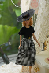 Made to Order Vintage Doll Dress for Barbie Fashion Model, FR, Poppy Parker, Blythe, 20 fabric patterns available Doll Outfit