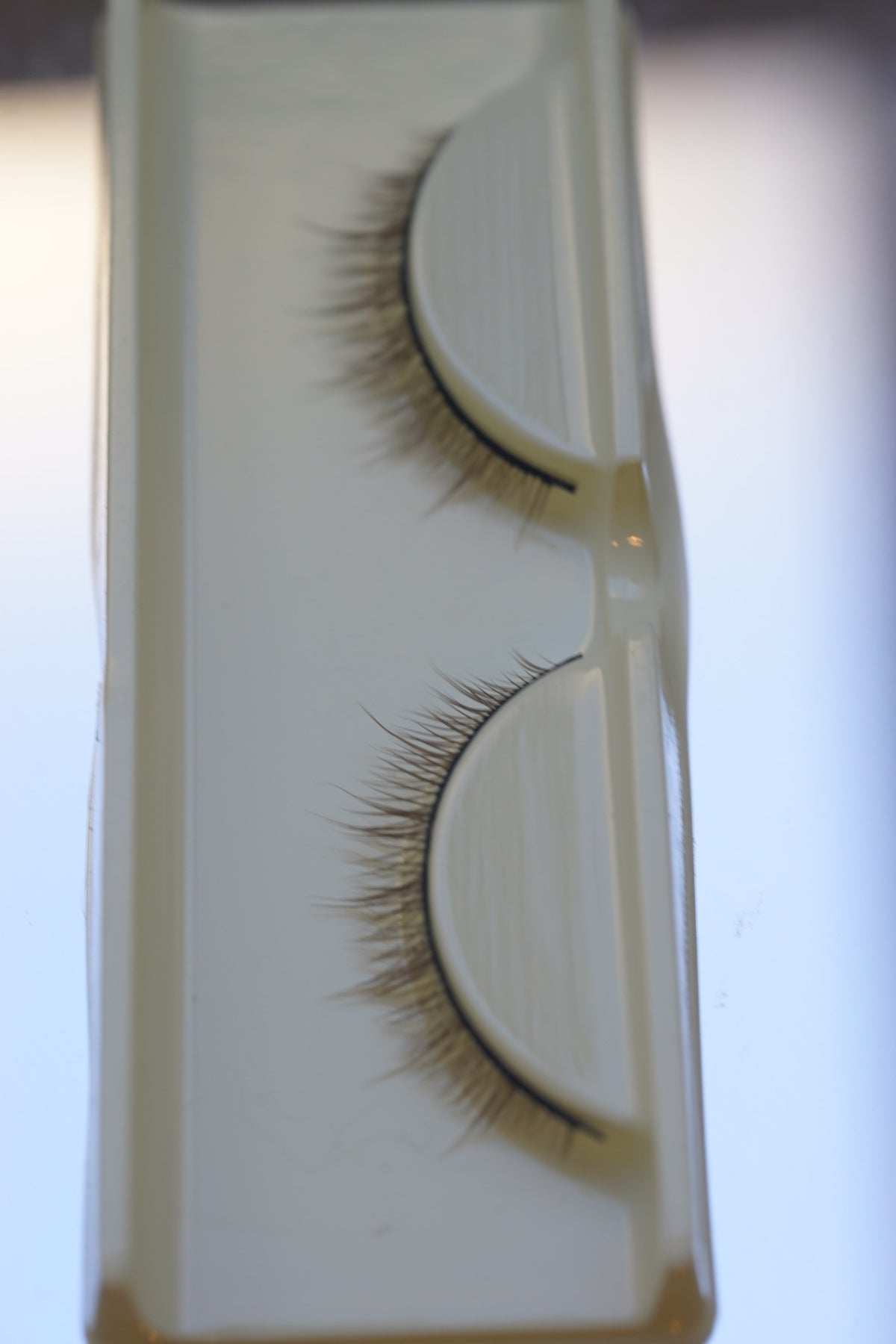Brown BJD doll eyelashes 8mm