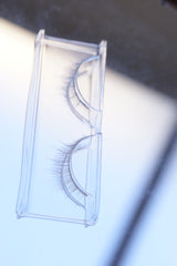 White BJD doll eyelashes pair