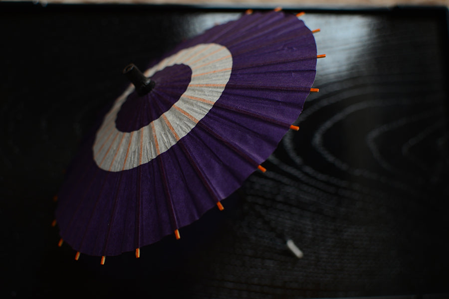 1/6 Scale Handmade Japanese Wagasa Parasol for Dolls | Traditional Craft Umbrella for BJD & Miniatures