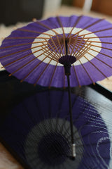 1/6 Scale Handmade Japanese Wagasa Parasol for Dolls | Traditional Craft Umbrella for BJD & Miniatures