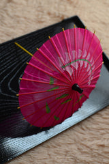 1/6 Scale Handmade Japanese Wagasa Parasol for Dolls | Traditional Craft Umbrella for BJD & Miniatures