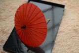 1/6 Scale Handmade Japanese Wagasa Parasol for Dolls | Traditional Craft Umbrella for BJD & Miniatures
