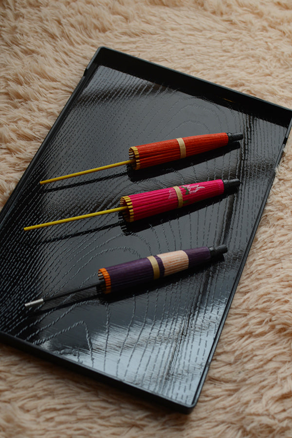 1/6 Scale Handmade Japanese Wagasa Parasol for Dolls | Traditional Craft Umbrella for BJD & Miniatures