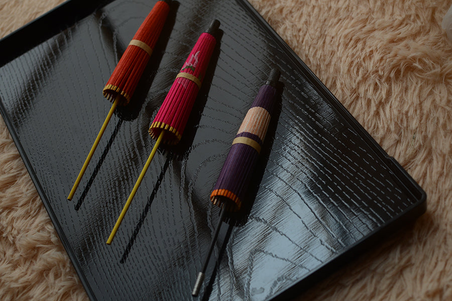 1/6 Scale Handmade Japanese Wagasa Parasol for Dolls | Traditional Craft Umbrella for BJD & Miniatures