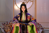 【 DISPLAY ONLY】Hand-Painted Obitsu Doll Faceup | Murasaki no Ue from The Tale of Genji