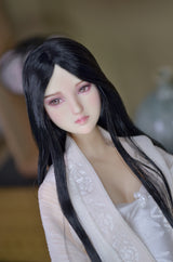 【 DISPLAY ONLY】Hand-Painted Obitsu Doll Faceup | Detailed Makeup
