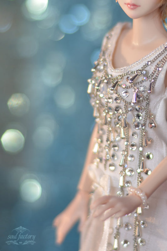 【 DISPLAY ONLY】Hand-Painted Obitsu Doll Faceup | Daisy