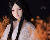 【 DISPLAY ONLY】Hand-Painted Obitsu Doll Faceup | Heian-Era Beauty