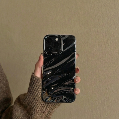 Artistic iPhone Case – Independent Designer Style | Multiple Models Available|Pleated wavy