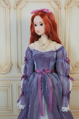 ドール用 エンパイアスタイル宮廷ドレスセット