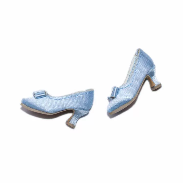 1/6ドール用 ロココ調リボンパンプス｜ブライス、リカちゃん、アゾン、モモコ、ポピーパーカー、ファッションロイヤリティ、オビツ22/24