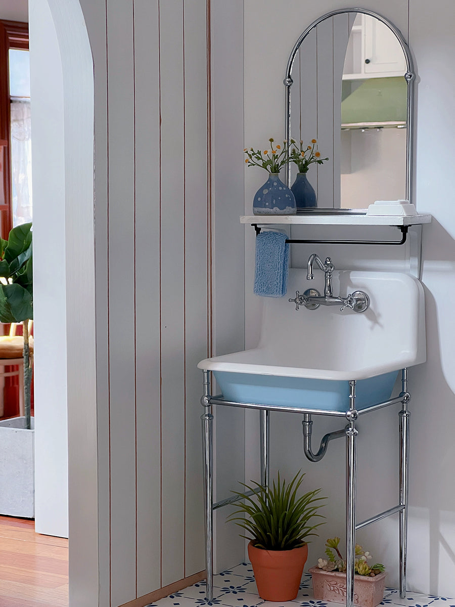 1/6スケール ヴィンテージシンク＆蛇口