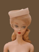 Vintage Straw Hat for 1/6 Scale Fashion Dolls