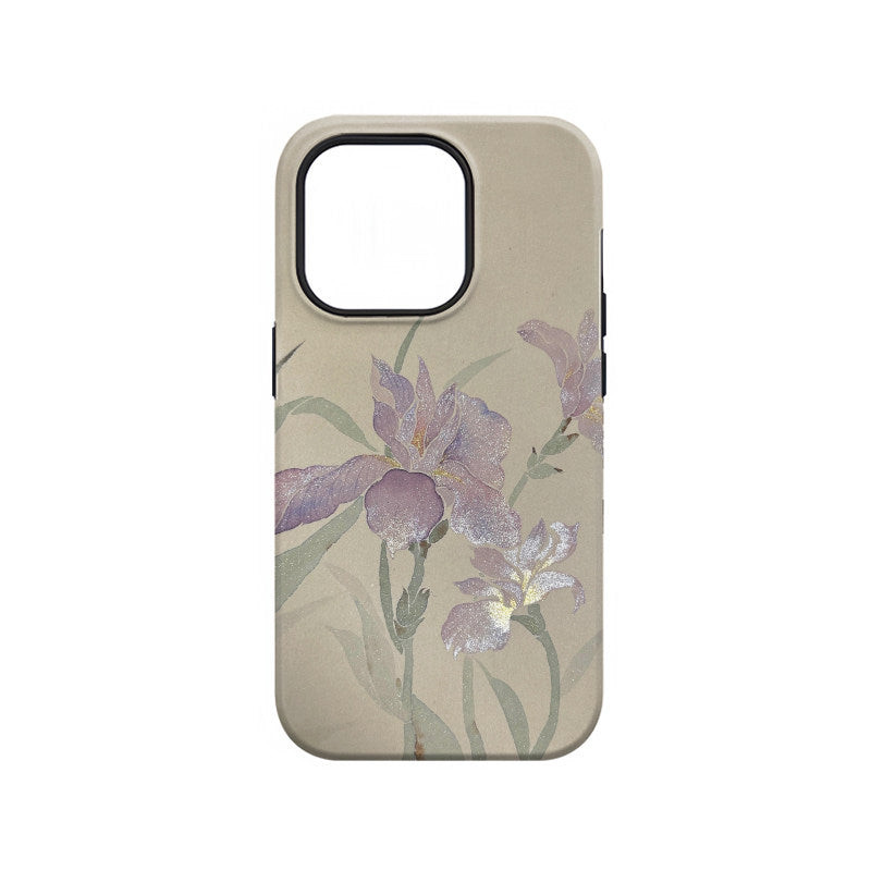 Elegant Orchid iPhone Case – Floral Design | Multiple iPhone Models Available